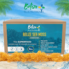 Belize Blue Nutrients Sea Moss - Eucheuma Cottonii - Bulk