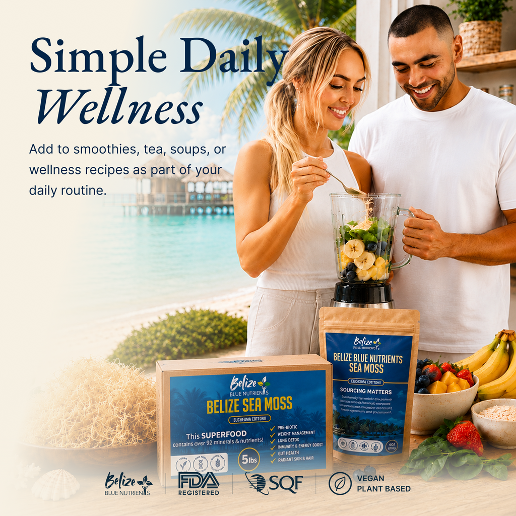 Belize Gold Sea Moss - Powder (Eucheuma Cottonii)