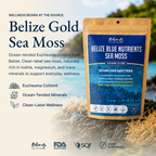 Belize Gold Sea Moss - Raw Dried (Eucheuma Cottonii)